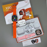 Combo Smartwatch X90 Pro + Audifonos Pro