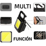 Linterna LED mini Multifuncional Recargable por USB